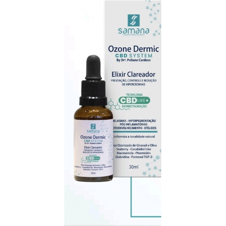Ozone Dermic CBD System Elixir Clareador