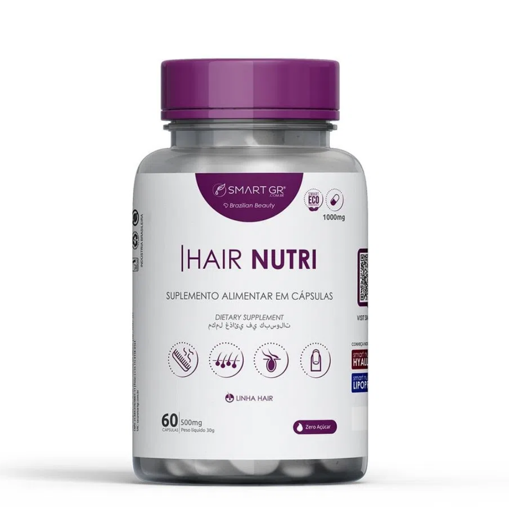 Hair Nutri - Suplemento Alimentar em cápsula - SMART GR