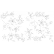 Revestimento Embramaco 33 x 57 Flower Blanco Brilhante Ref: 52/1144