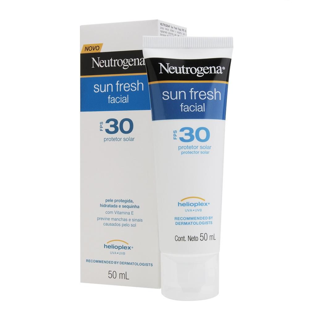 Protetor Solar Facial Neutrogena Sun Fresh FPS 30 50g