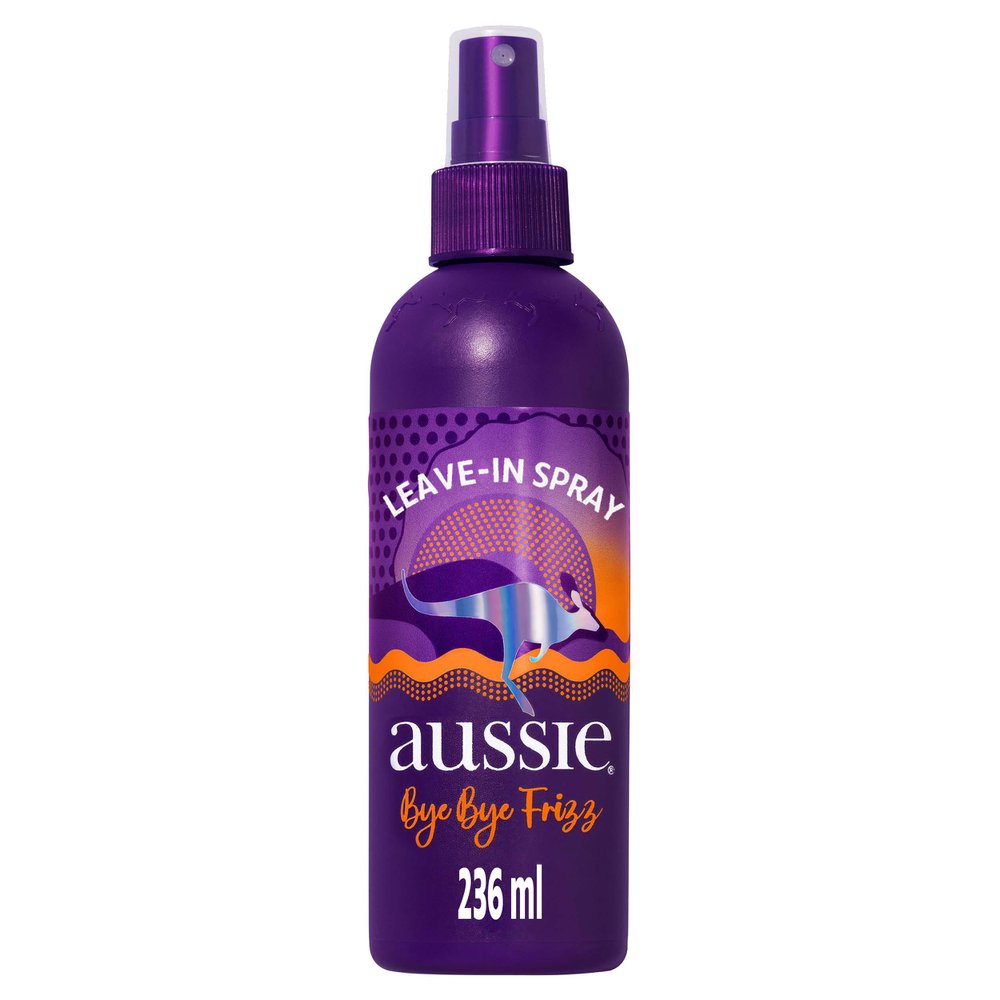 Spray Leave-in Aussie Bye Bye Frizz Brilho e Proteção Térmica 236ml