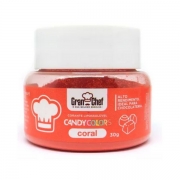 Corante Lipossoluvel - Candy Colors Coral - 30G
