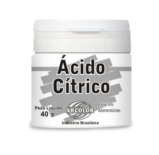 ÁCIDO CÍTRICO 40G - ARCOLOR  - Santa Bella