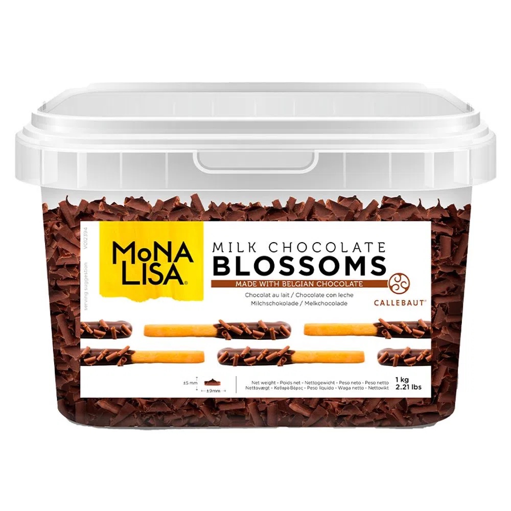 Blossoms Ao Leite - 1Kg - Monalisa Callebaut  - Santa Bella