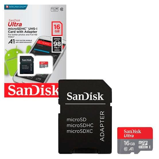 Cartão De Memoria Sandisk 16gb Mobile