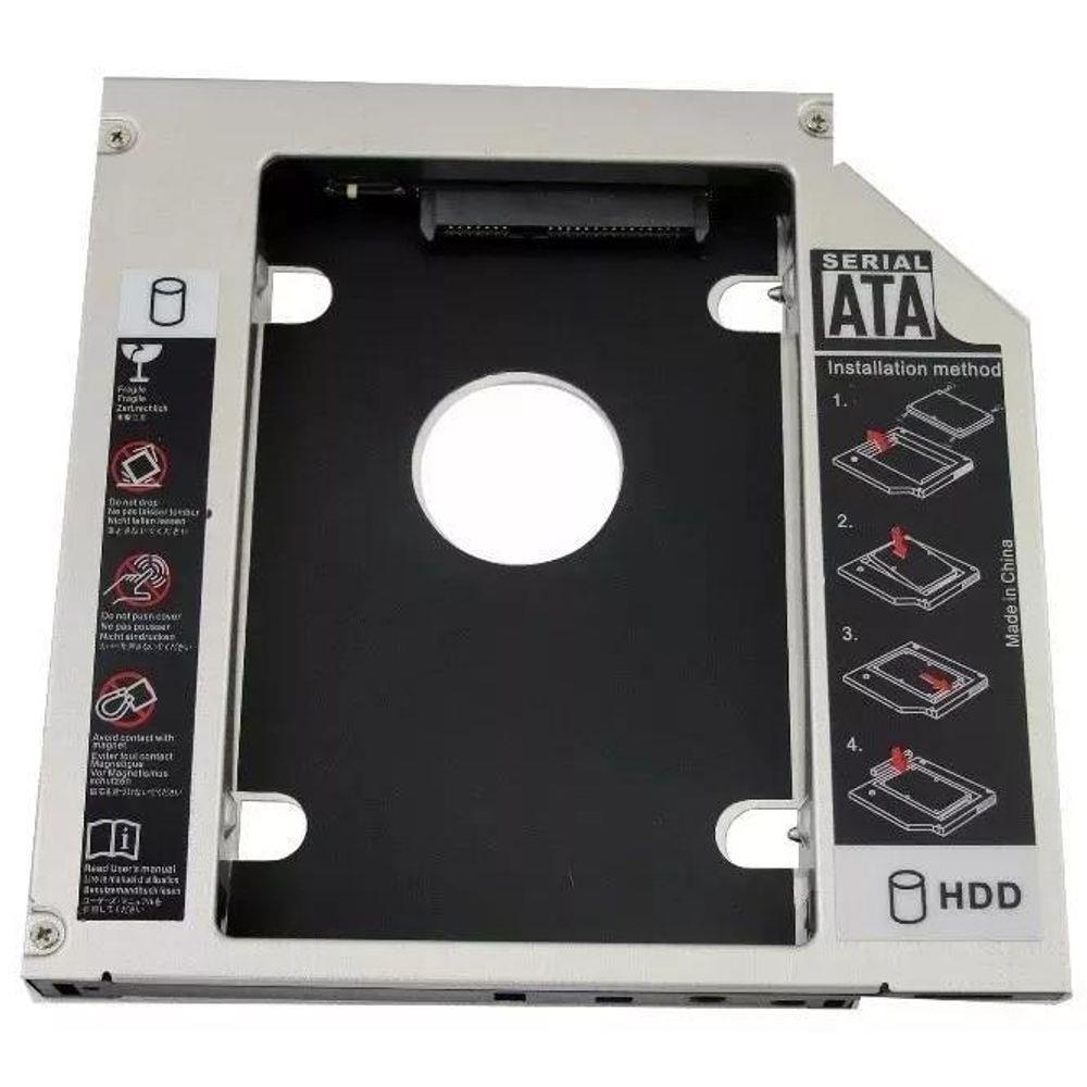 Case Adaptador Caddy para HD 9.5 mm para Notebook