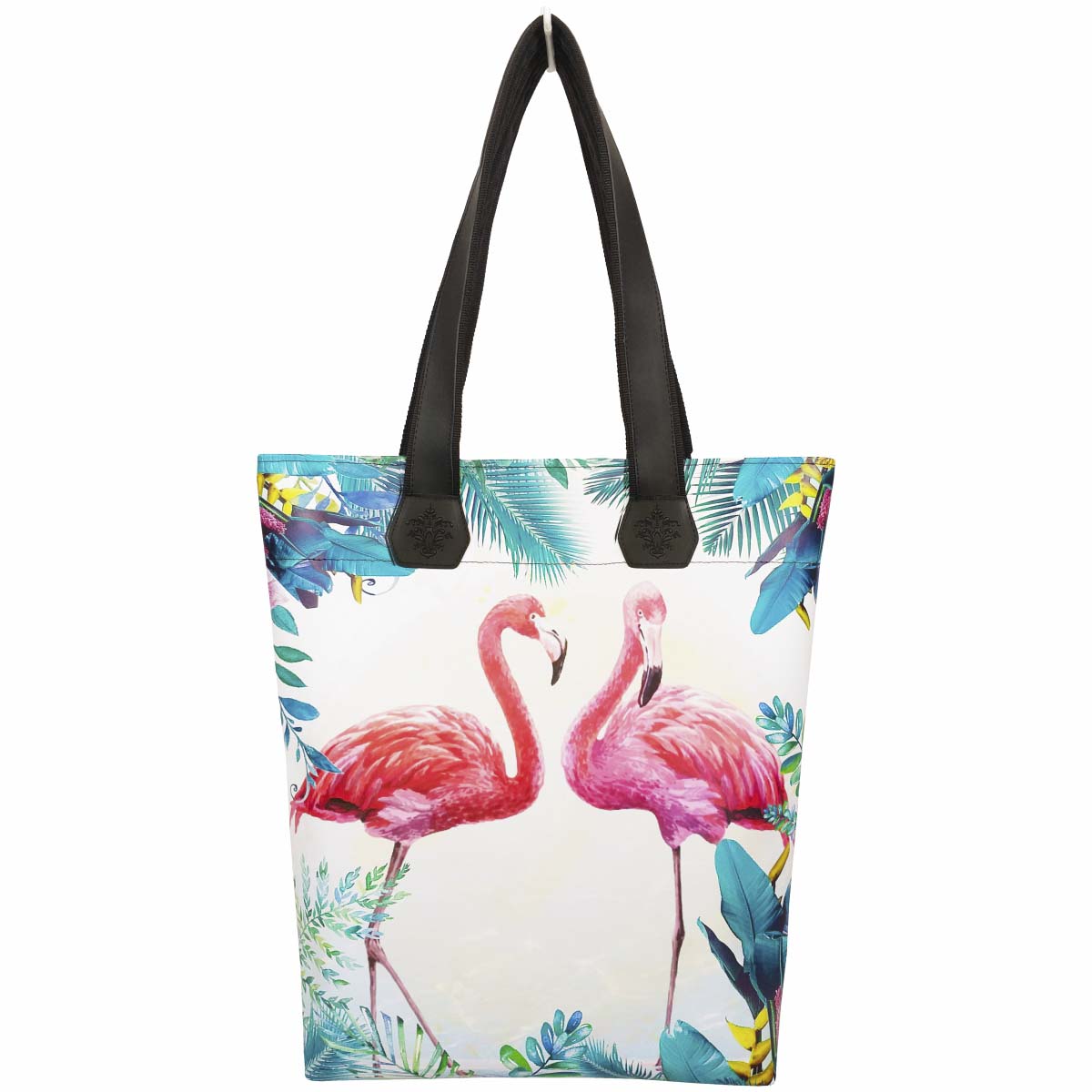Bolsa Tropical Feminina Flamingos, Magicc