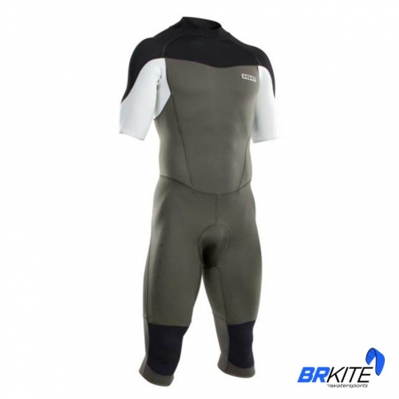 ION - WETSUIT MASCULINO OVERKNEE ELEMENT MG CURTA 3/2 OLIVE