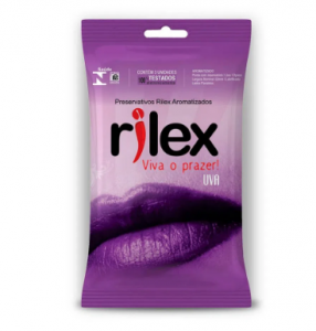 Preservativo com Aroma de Uva Rilex