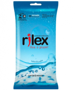 Preservativo Lubrificado Rilex 6 Unidades