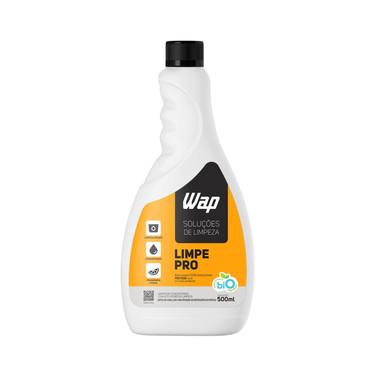 Limpe Pro 500mL (refil) - Solução de Limpeza Wap