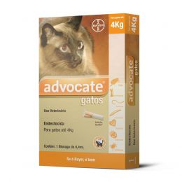 Antipulgas Advocate Gatos 0,4 ml - Gatos Ate 04 Kg