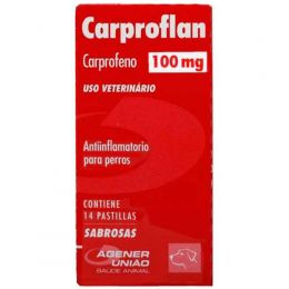 Anti-inflamatório Carproflan 100 Mg - 14 Comprimidos