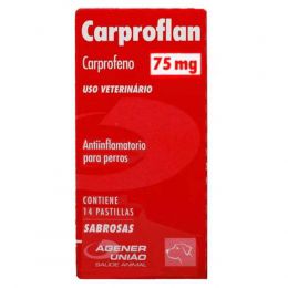 Anti-inflamatório Carproflan  75 Mg - 14 Comprimidos