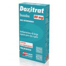Antibiótico Doxitrat  80 Mg - 24 Comprimidos