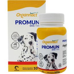 Suplemento Organnact Promun Dog Tabs - Pote 105 gr