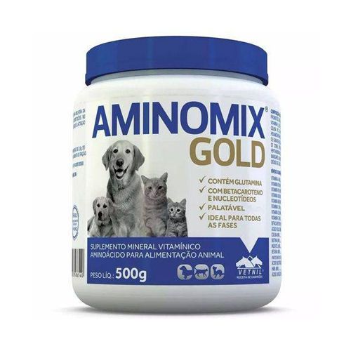 Suplemento Vitamínico Aminomix Gold - 500 gr