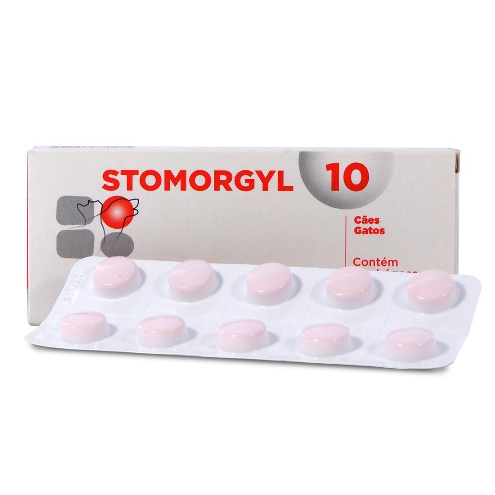Antibiótico Stomorgyl  10 - Cartela 10 Comprimidos