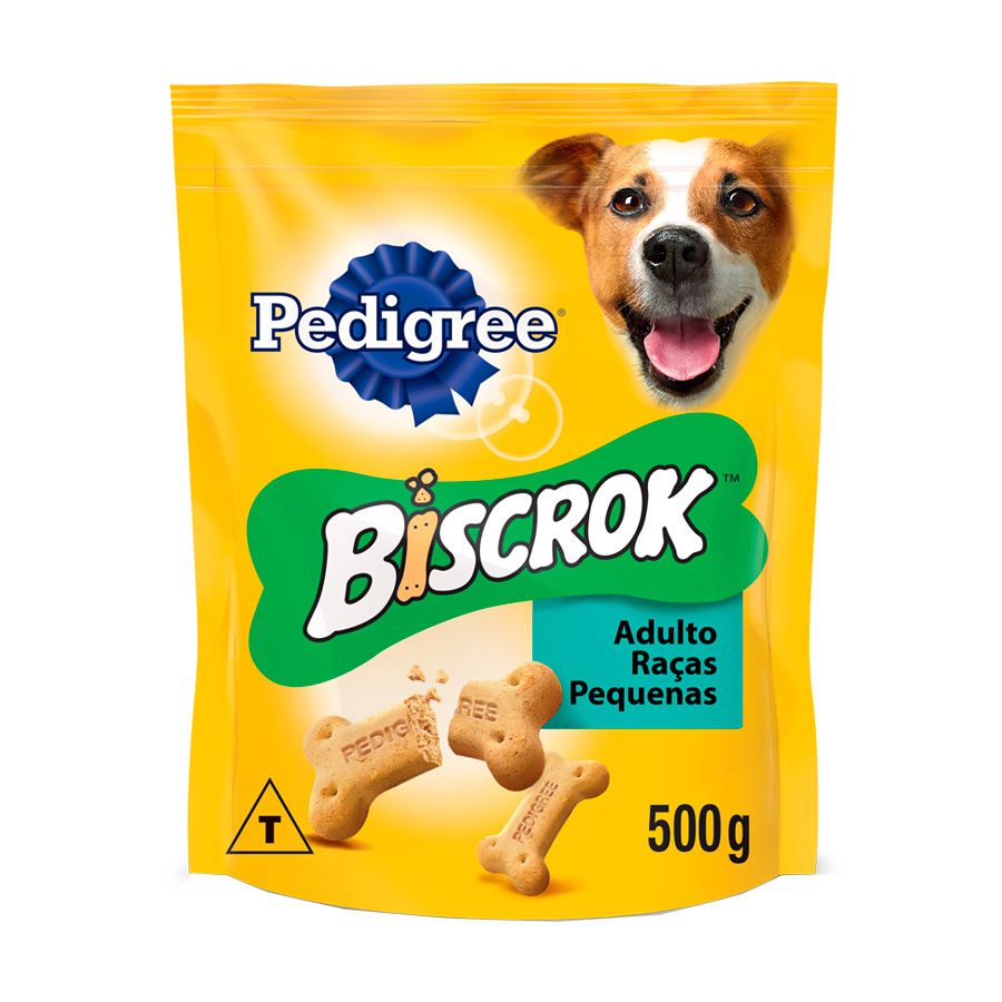 Biscoito Pedigree Biscrok Adultos Racas Pequenas - 1 Kg
