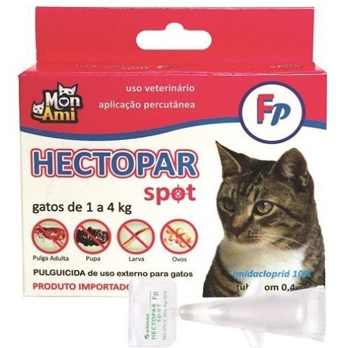 Antipulgas Hectopar Spot F Gatos 1 A 4 Kg - 0,4 ml