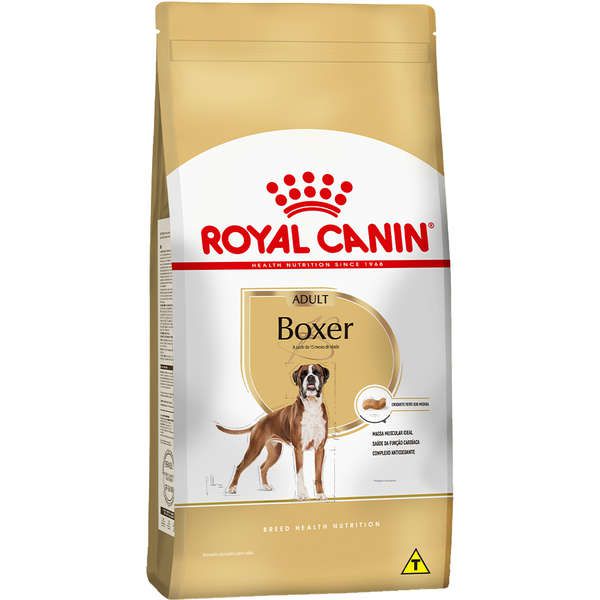 Ração Royal Canin Breed Boxer Adult - 12 Kg