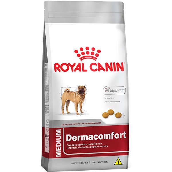 Ração Royal Canin Medium Dermaconfort - 10,1 Kg 