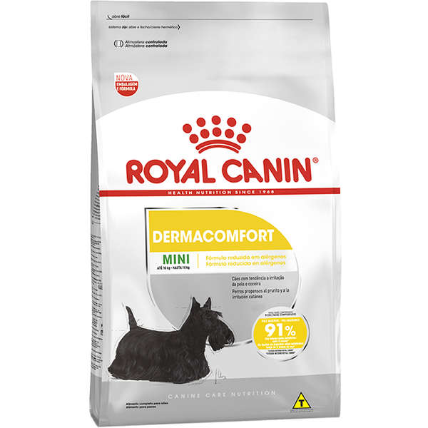 Ração Royal Canin Mini Dermacomfort - 2,5 Kg