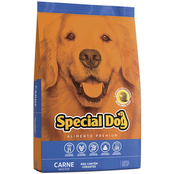 Ração Special Dog Adulto Carne - 20 Kg