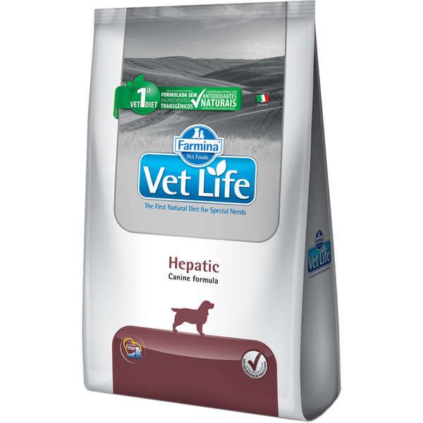 Ração Vet Life Dog Hepatic - 2 Kg