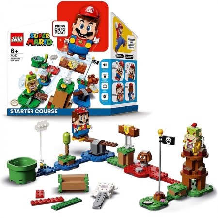 Lego Super Mario Fase1 Aventuras com Mario 231 peças 