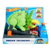 Pista Hotwheels Ataque De Triceratops Mattel Gbf97