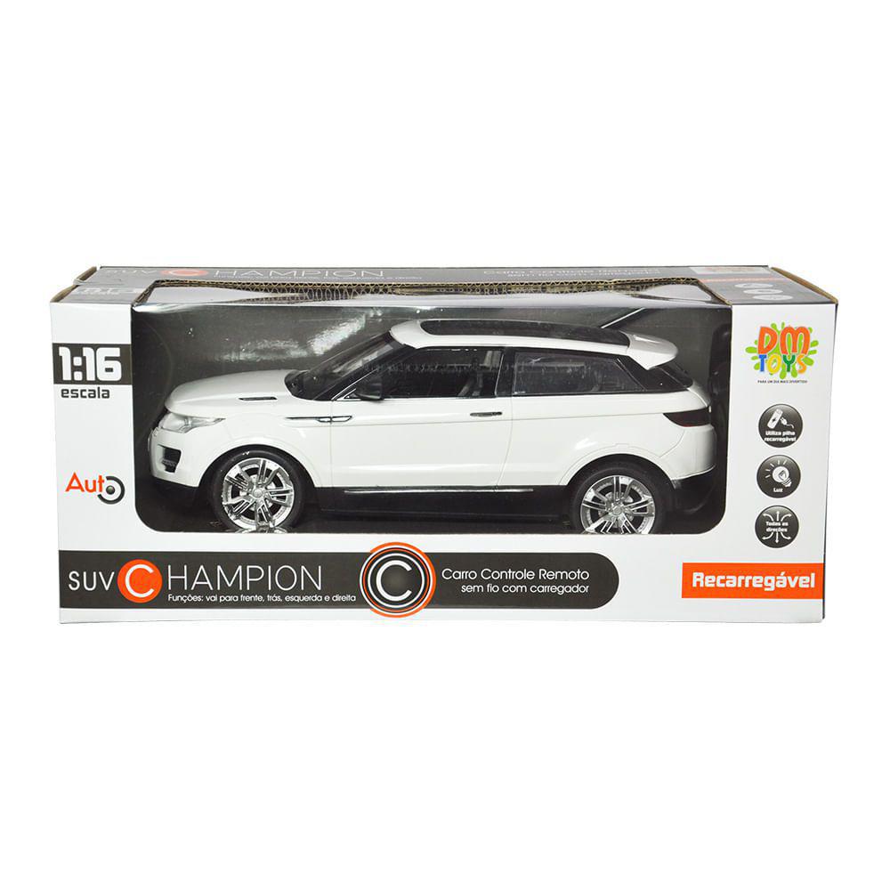Carro De Controle Remoto Suv Recarregável Land Rover DM Toys