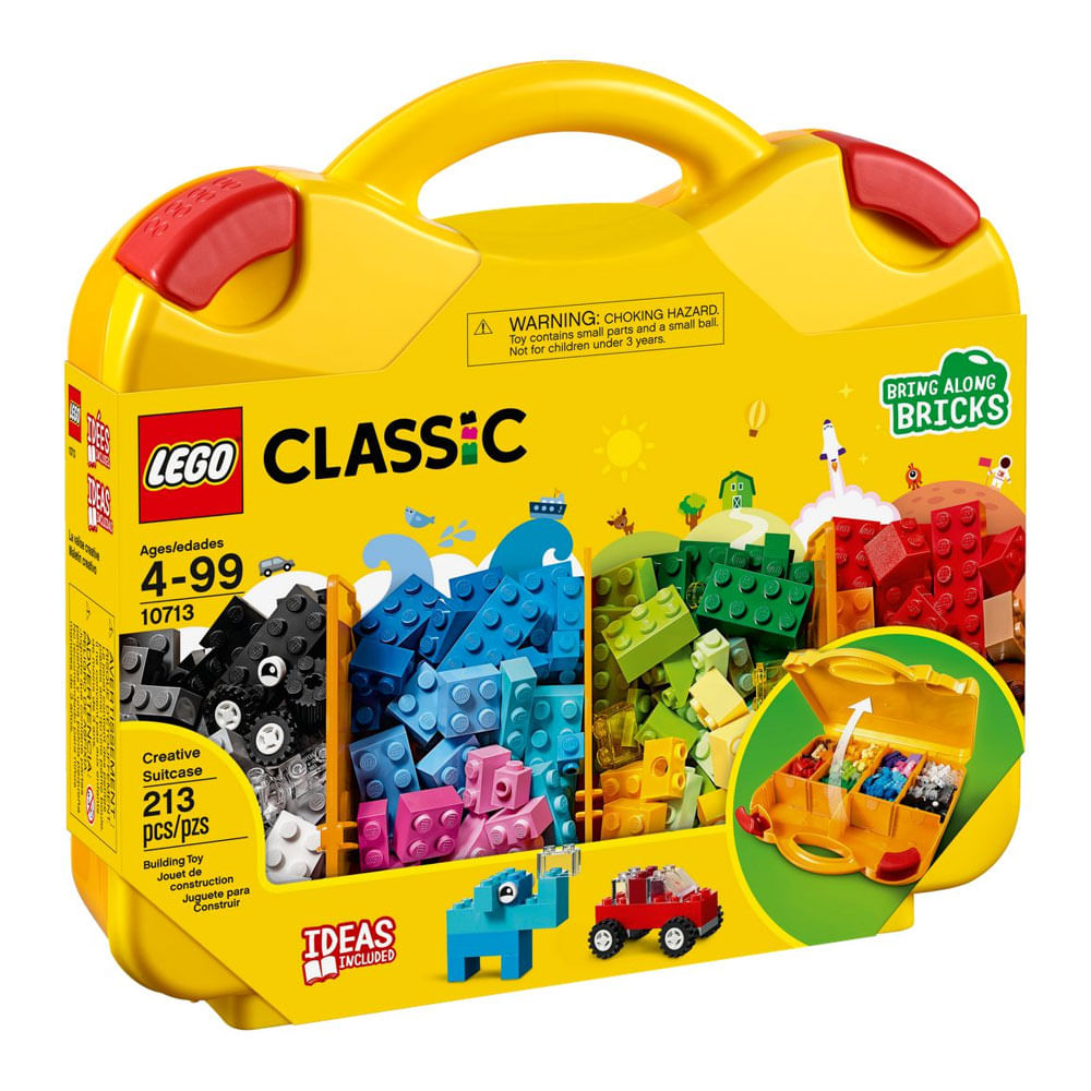 Lego Classic Maleta Da Criatividade Blocos de Montar 213 Pçs