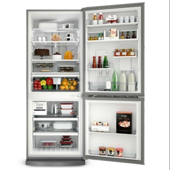 Refrigerador Brastemp 460L  BRE59 2 Portas Inox