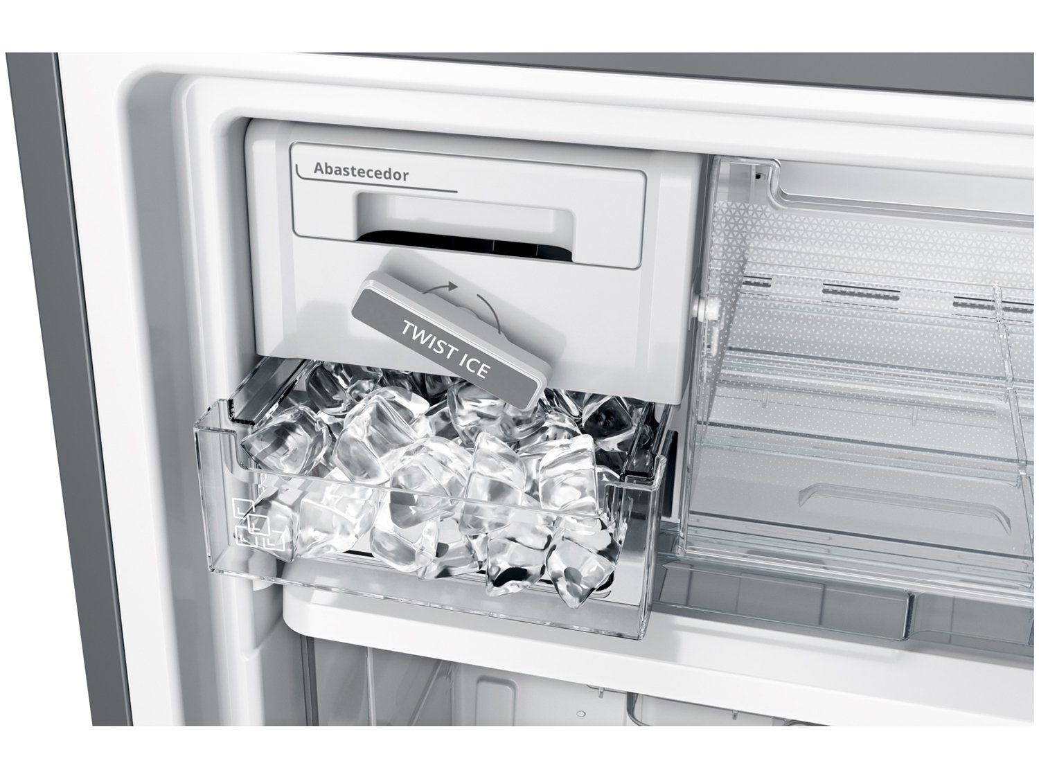 Refrigerador Brastemp 443 Litros BRE57 2 Portas Branco
