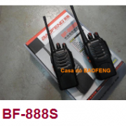 BF-888S - RÁDIO UHF BAOFENG 2.5W ( KIT EMBALAGEM COM 2 RÁDIOS )