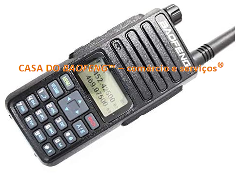 BAOFENG DM-1801/DM-860 - RÁDIO DUAL BAND DIGITAL DMR E ANALÓGICO FM + CABO PROGRAMAÇÃO