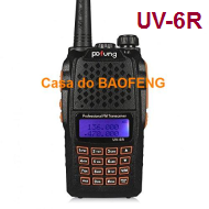 UV-6R - RÁDIO DUAL BAND BAOFENG 5W