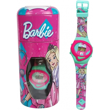 Barbie - Relógio Digital no Cofrinho