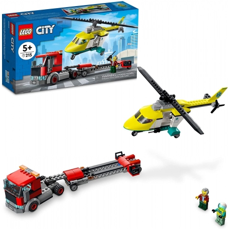 LEGO City - Transporte de Helicóptero de Salvamento 60343