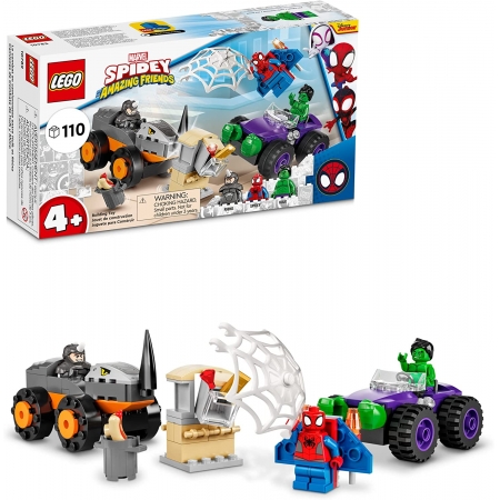 LEGO Marvel - Confronto Hulk contra Rinoceronte 10782
