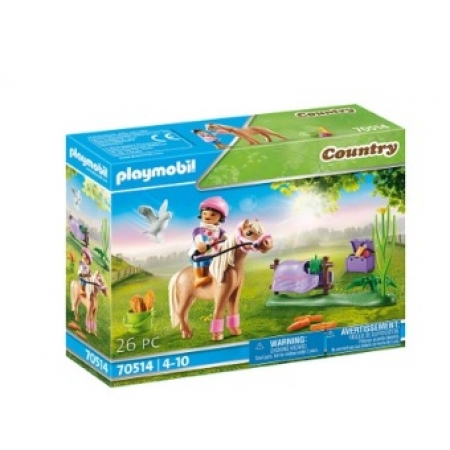 Playmobil Country - Pônei Islandês Colecionável 70514