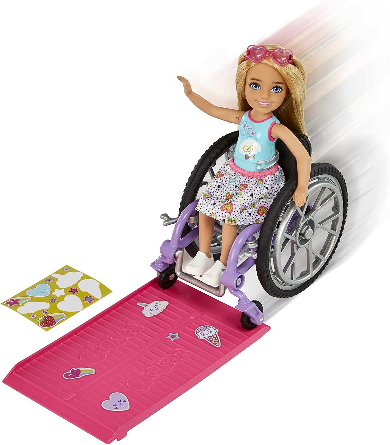 Barbie - Chelsea com Cadeira de Rodas