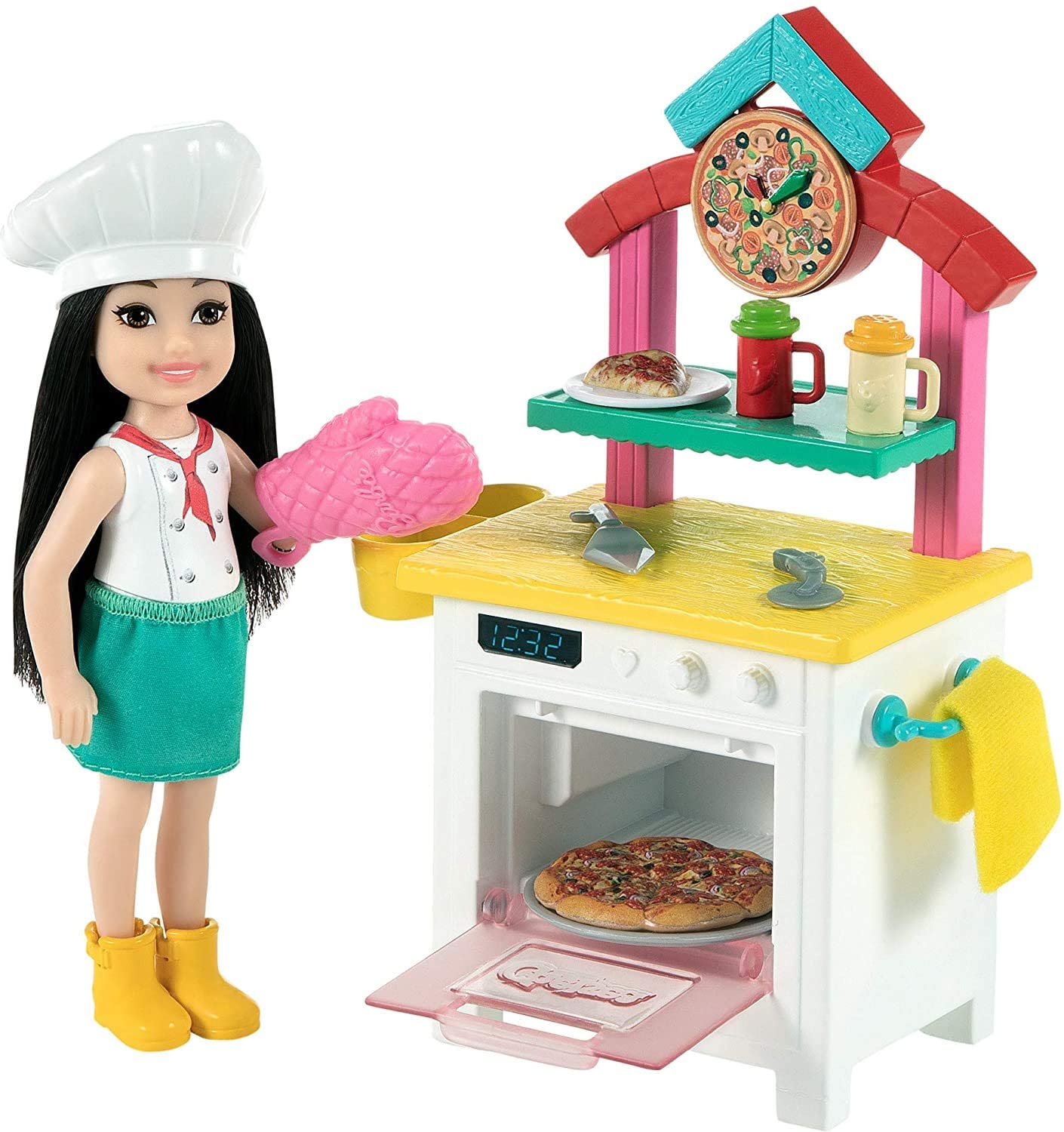Barbie - Chelsea Profissões - Chef Pizzaiola