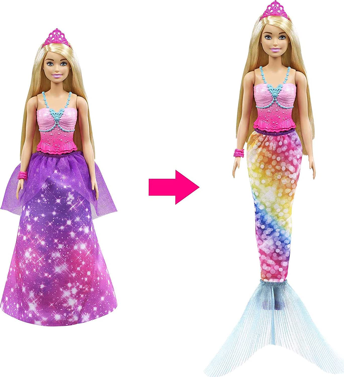 Barbie Dreamtopia - Princesa 2 em 1