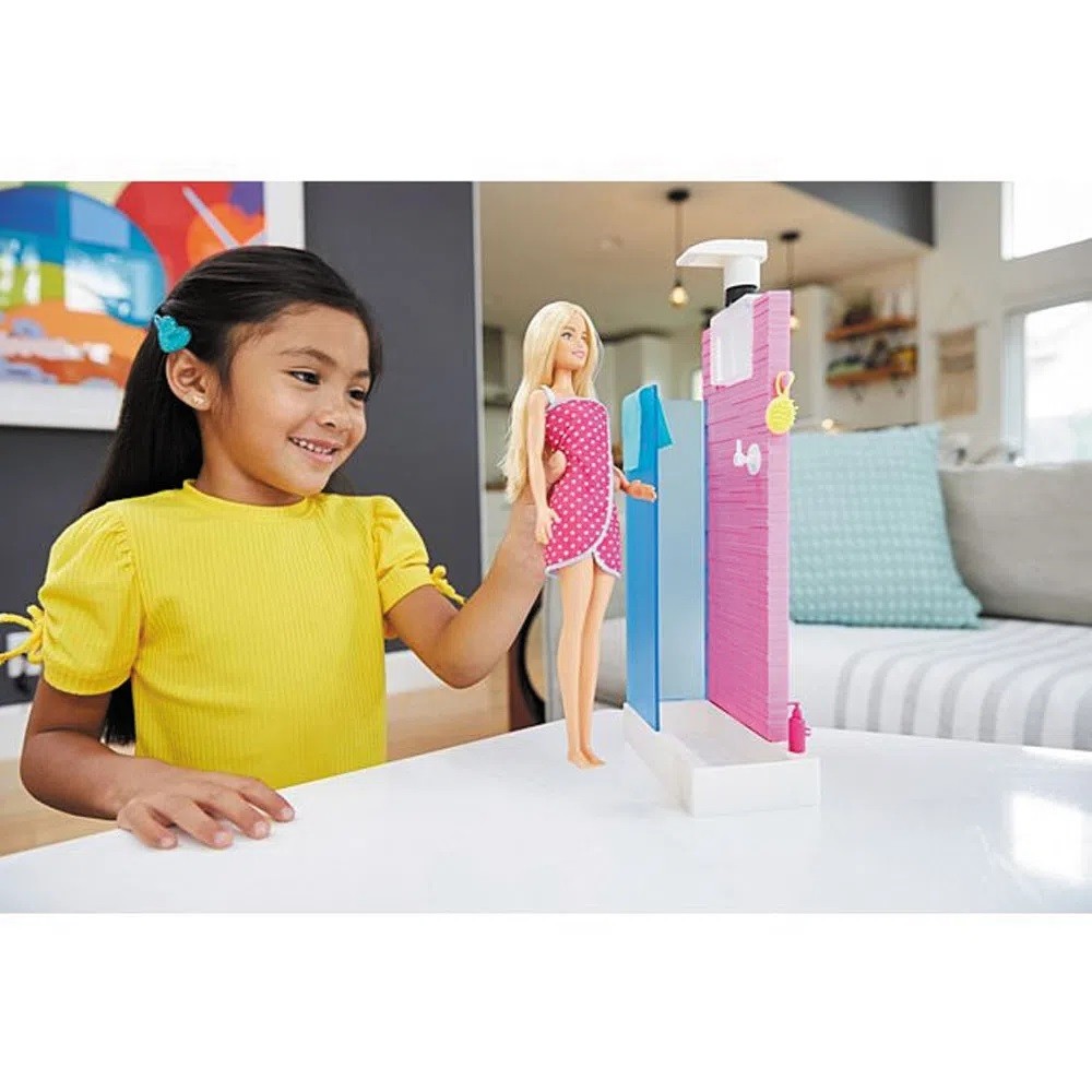 Barbie Real Móveis e Acessórios  - Banheiro DVX51