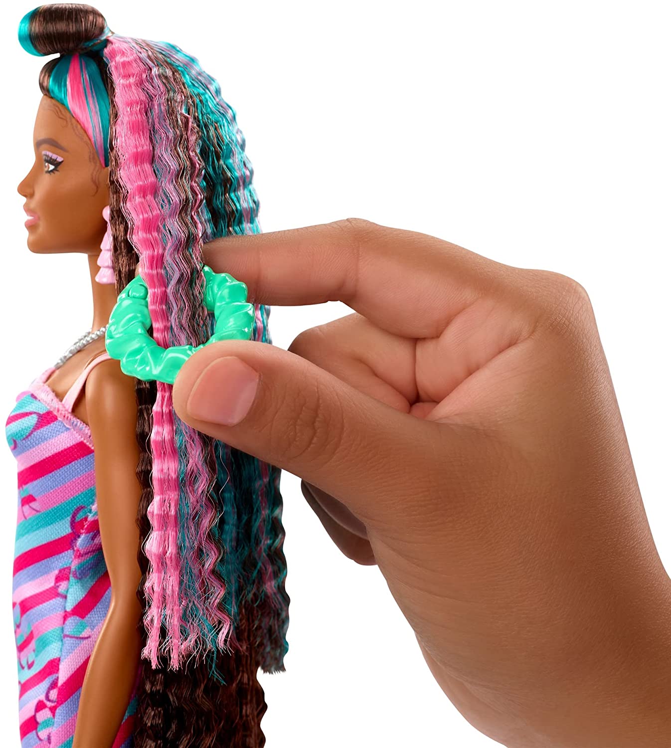 Barbie - Totally Hair Vestido Borboleta