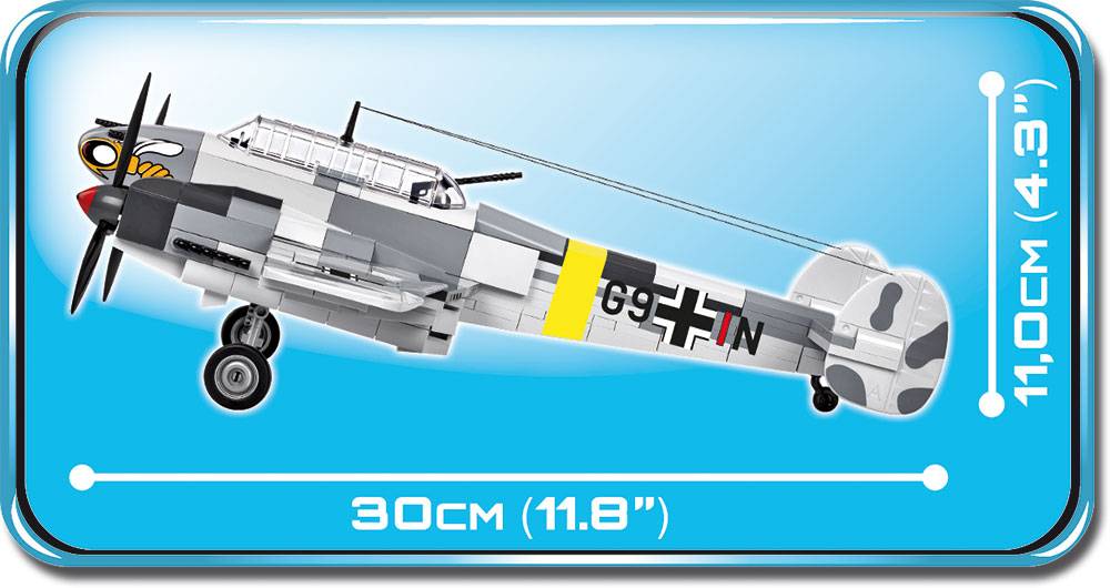 COBI World War II - Messerschmitt BF 110C