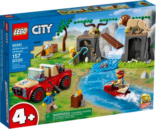 LEGO City - Off-Roader para Salvar Animais Selvagens 60301