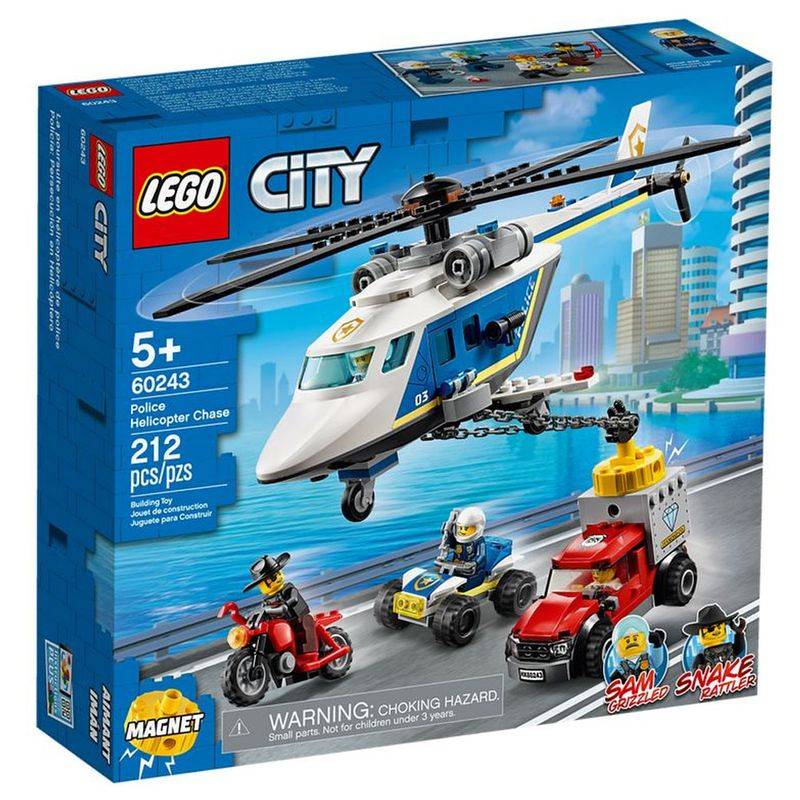 LEGO City - Perseguição Policial de Helicóptero